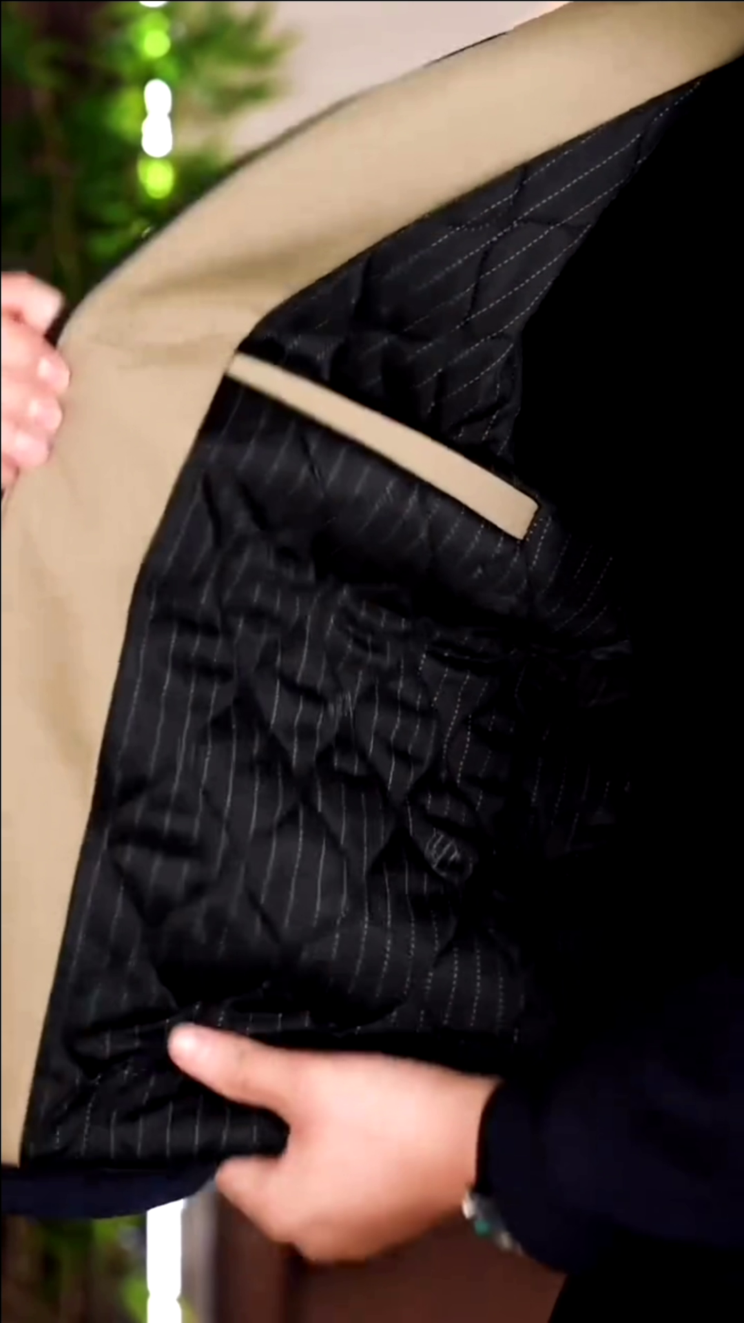 Men Classic LQJ Jacket Navu Blue - Image 4