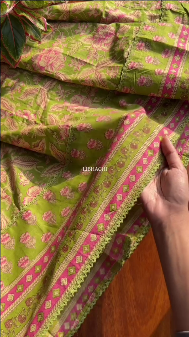 Green Kurta Suit Sets for Women - Image 6