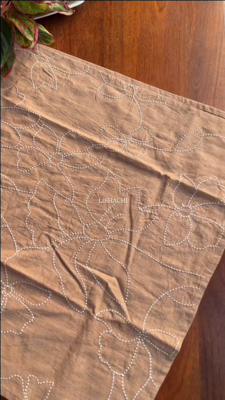 Cotton Suit Set - Yellow - Image 5