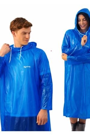 Waterproof Hooded Poncho Raincoat