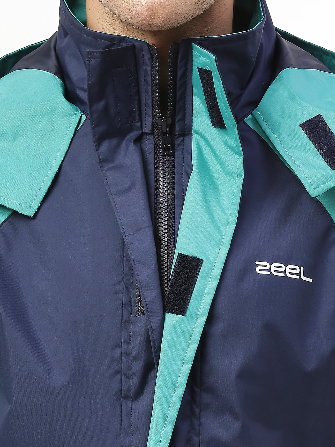 GO HIKE BLUE & GREEN RAINSUIT - Image 6