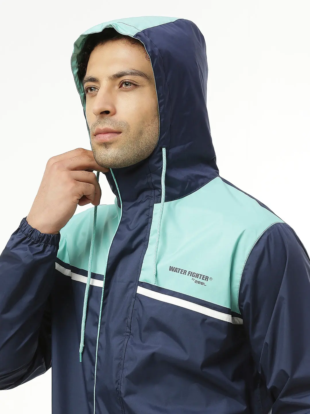 Active Sport Navy & Green Rainwear - Image 9
