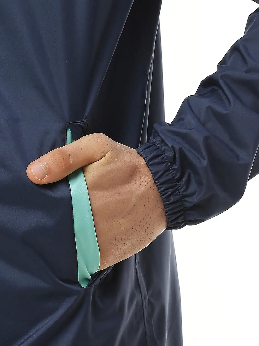 Active Sport Navy & Green Rainwear - Image 8