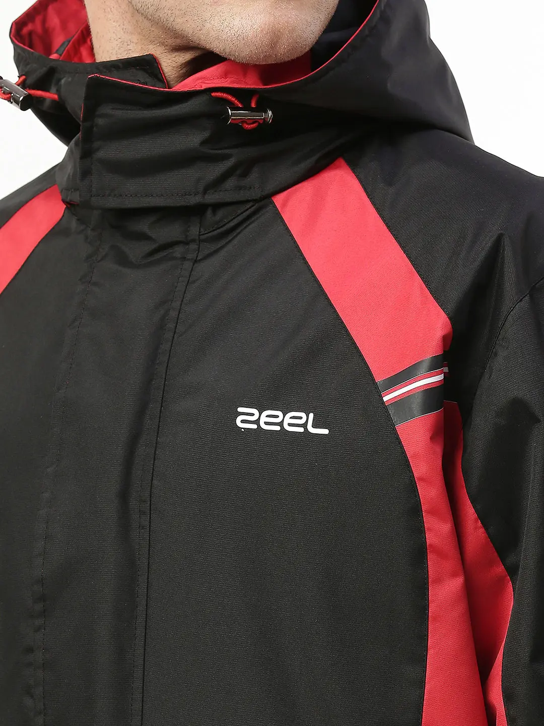 Go Hike Black & Red Rainsuit - Image 4