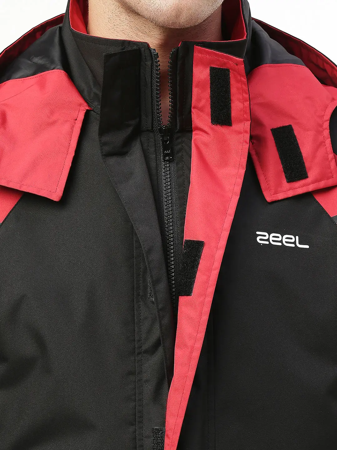 Go Hike Black & Red Rainsuit - Image 3