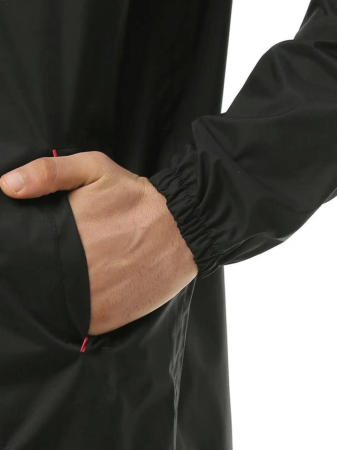 Midnight Black & Red Rainwear Set - Image 8