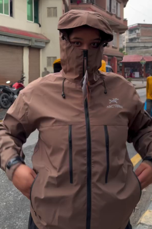 Waterproof Hooded Rain Jacket