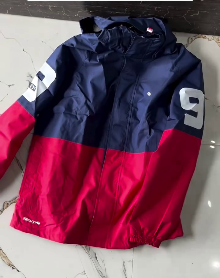 Waterproof Hooded Rain Jacket - Image 4